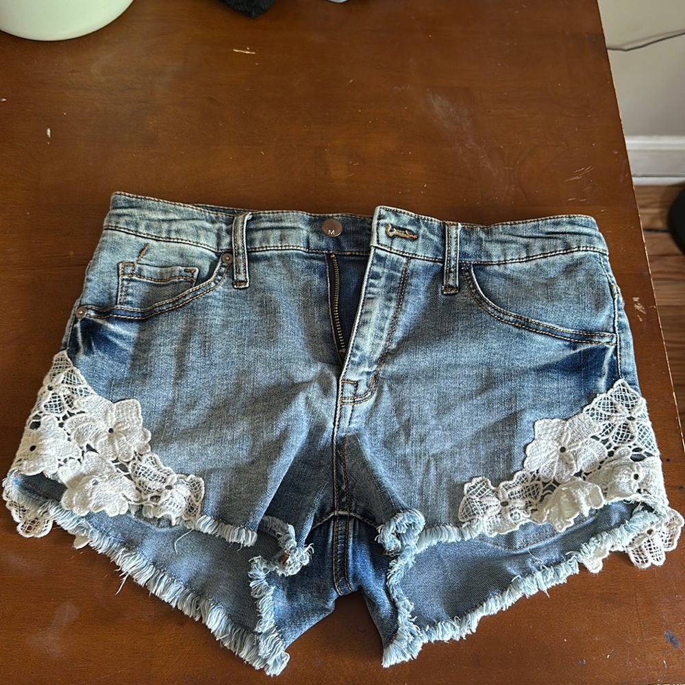 Lacey jean shorts